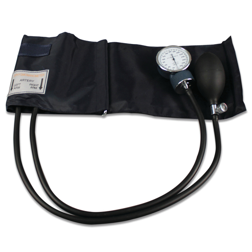 HealthSmart Healthsmart Home Blood Pressure Kit - Manual Sphygmomanometer,  Stethoscope, Large Adult Cuff - Black - Easy-to-Read Numbers - Carrying  Case in the Health Diagnostic Tools department at