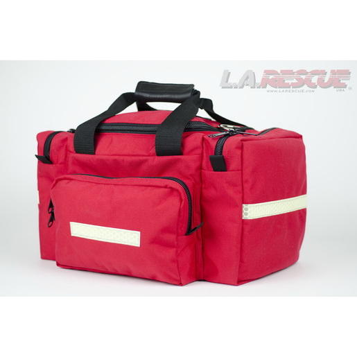 First Responder Attack Pack, 18in L x 13in W x 11in H, Red, Glo-Flex