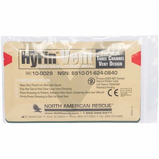 USMC HyFin® Chest Seal Combo Pack