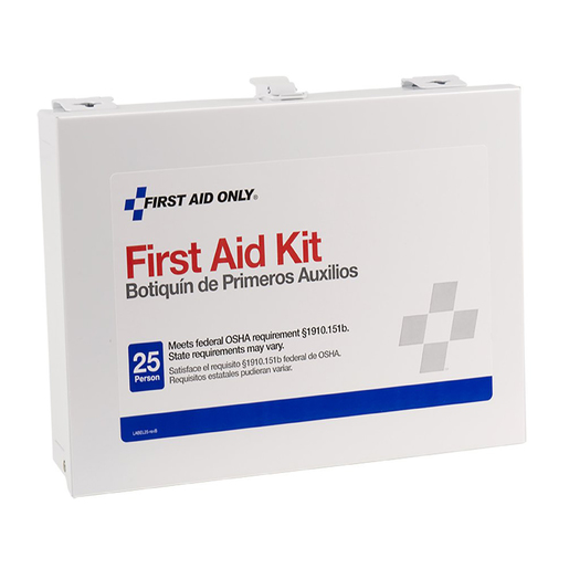 First Aid Only 90594 25 Person First Aid Kit, ANSI A, Fabric Case