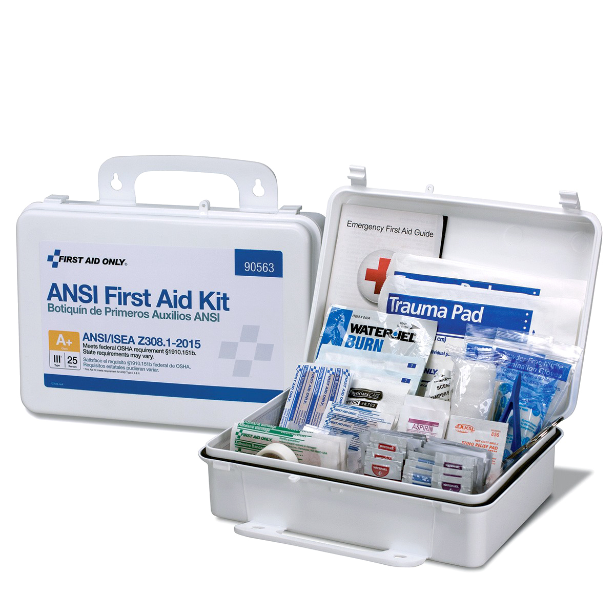 25 Person Bulk Fabric First Aid Kit, ANSI Compliant