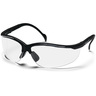 Venture II Goggles, Clear Lens, Black Frame