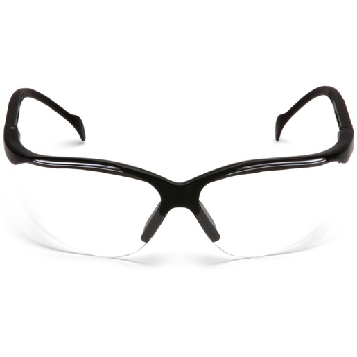 Venture II Goggles, Clear Lens, Black Frame