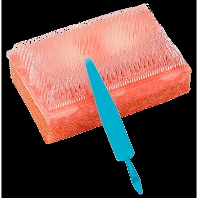 庭石　油石 E-Z Scrub™ Preoperative Surgical Scrub Brush, Green | Bound Tree