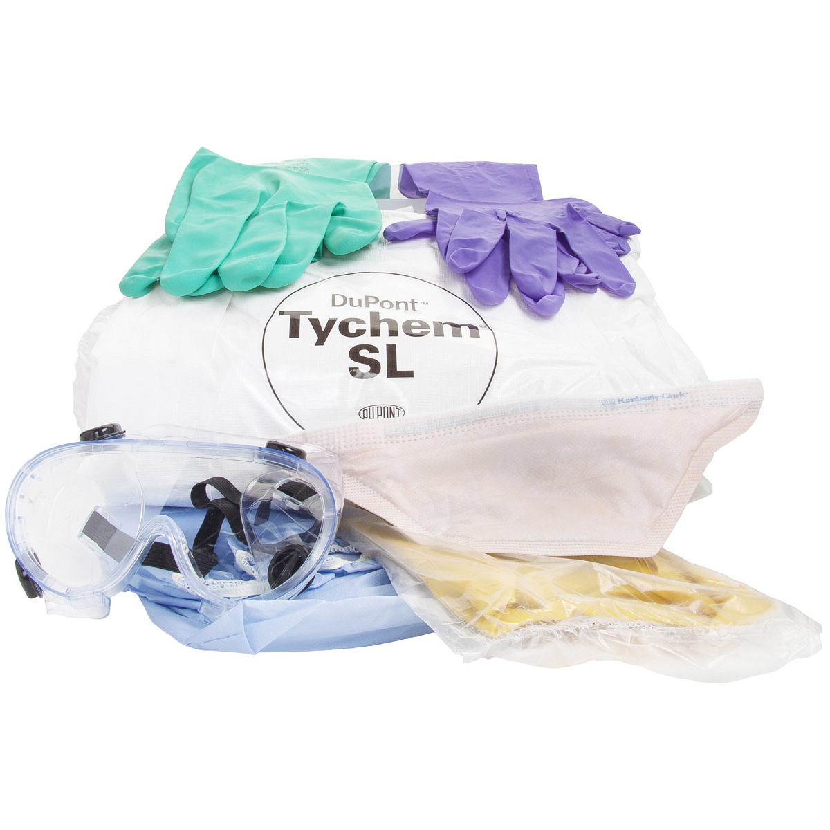 Curaplex® Decontamination Kit With Coveralls