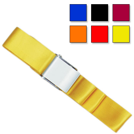 Metal Cam Buckle Two Piece w/Loop Ends Straps