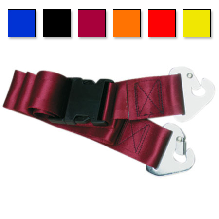 Side Release Buckle Two Piece w/Non-Swivel Speed Clip Straps