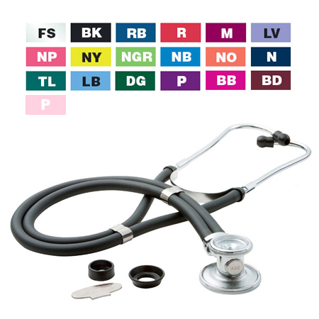 Adscope® 641 Stethoscopes, 30in L Overall, 22in L Tubing