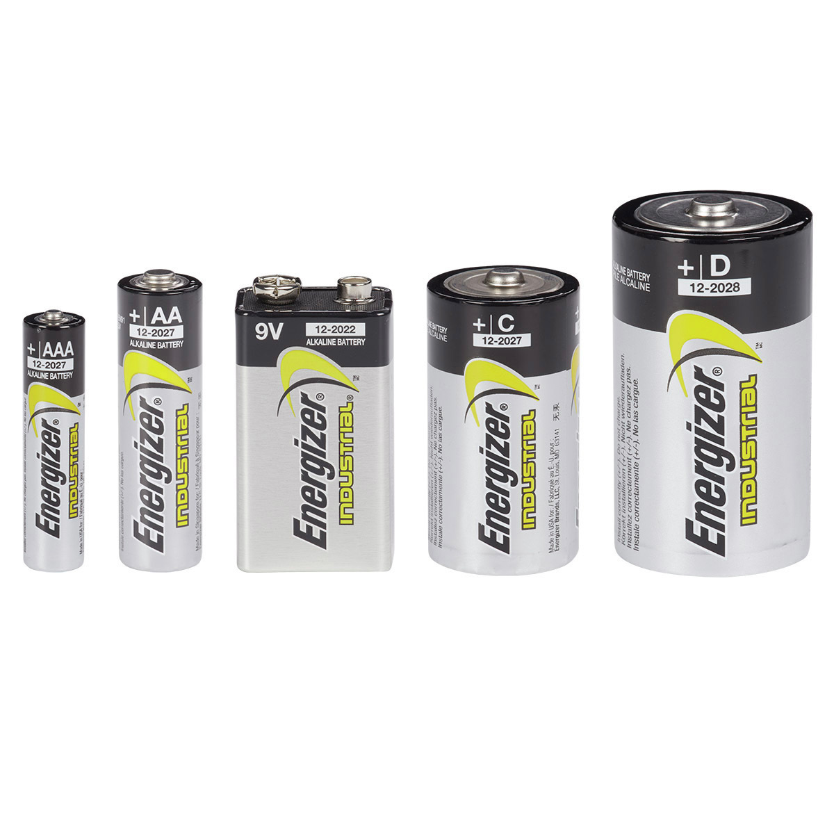 Pilas cilíndrica alcalina 5 x 10A / L1022 - 9V - GP Battery