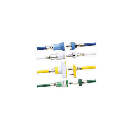 Medical oxygen hose clearance fittings