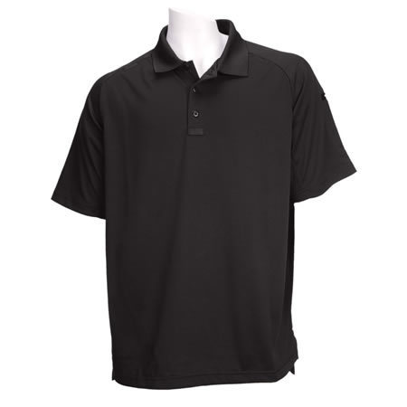 5.11® Men's Performance Short Sleeve Polo Shirts, Black