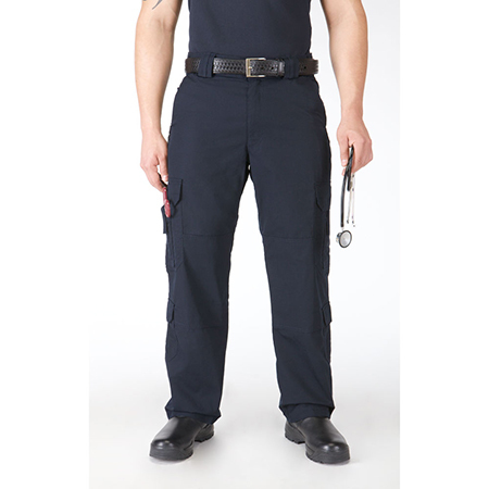 5.11 Men's Taclite EMS Pants, Unhemmed, Dark Navy