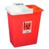 SharpSafety Large Volume Sharps Containers with Hinged Lid