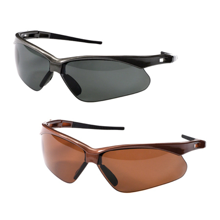 V30 Nemesis Safety Eyewear, Polarized Brown Lens - KIM28637