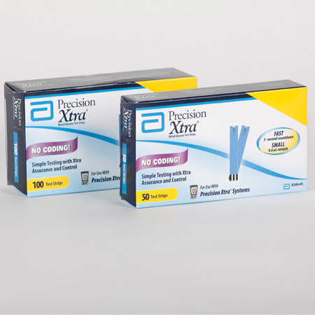 Precision Xtra Blood Ketone Test Strips