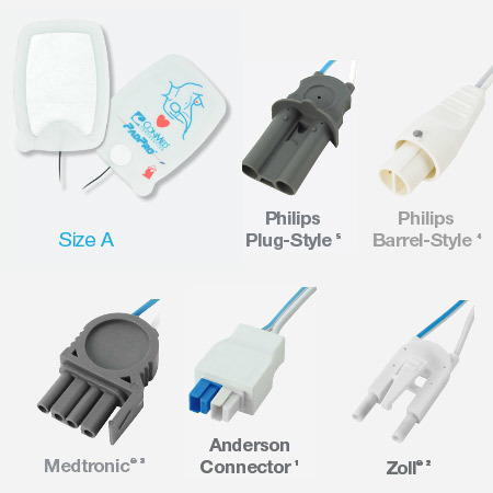 PadPro Multifunction Defib Pads, Radiotranslucent