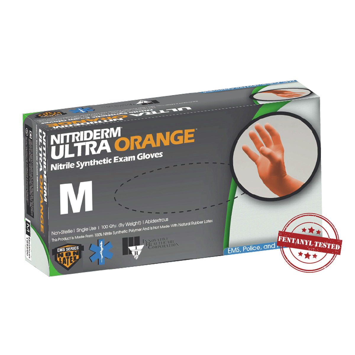 Ems nitrile shop gloves