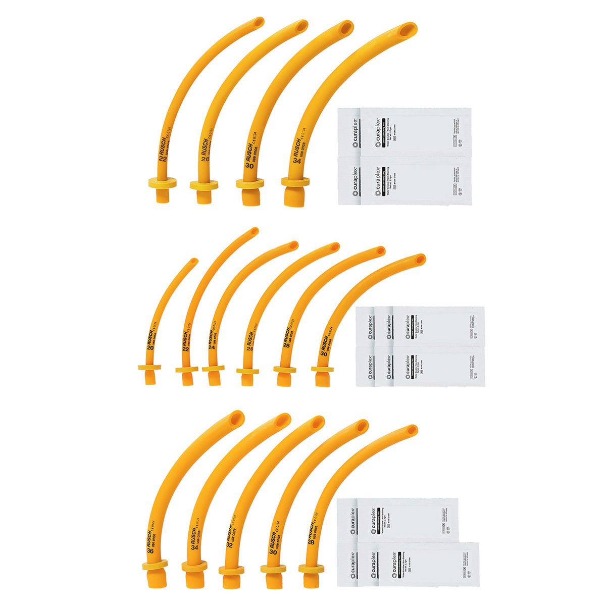 Curaplex® Adjustable Flange Nasopharyngeal Airway Kits