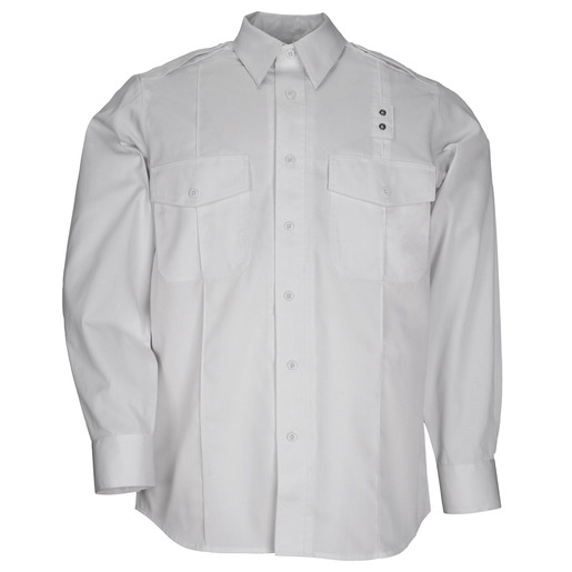 5.11, Shirt, PDU Twill Class A, Long Sleeve, Men, White