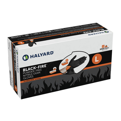 BLACK-FIRE* Nitrile Exam Gloves