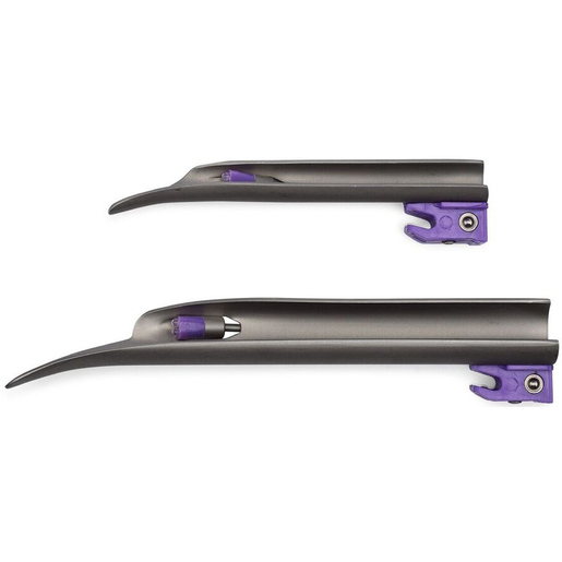 Laryngoscope Blades, Disposable, Dual LED, Robert Shaw