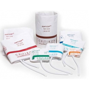 CRITIKON® Soft-Cuf® Blood Pressure Cuffs with 2-Tube DINACLICK Connector