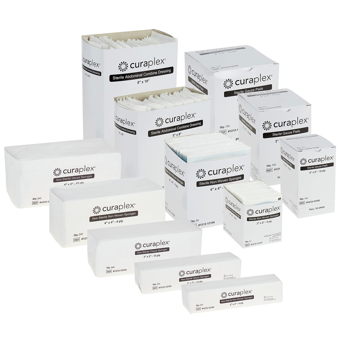 Curaplex® Gauze Pads and Sponges