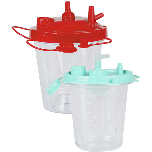 Curaplex® Disposable Hydrophobic Suction Canisters