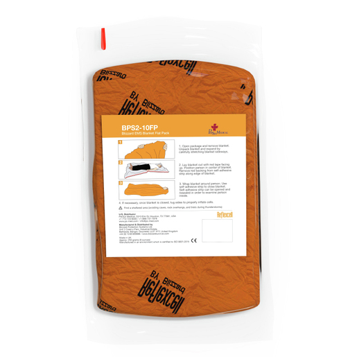 Blizzard EMS Trauma Blanket, Orange