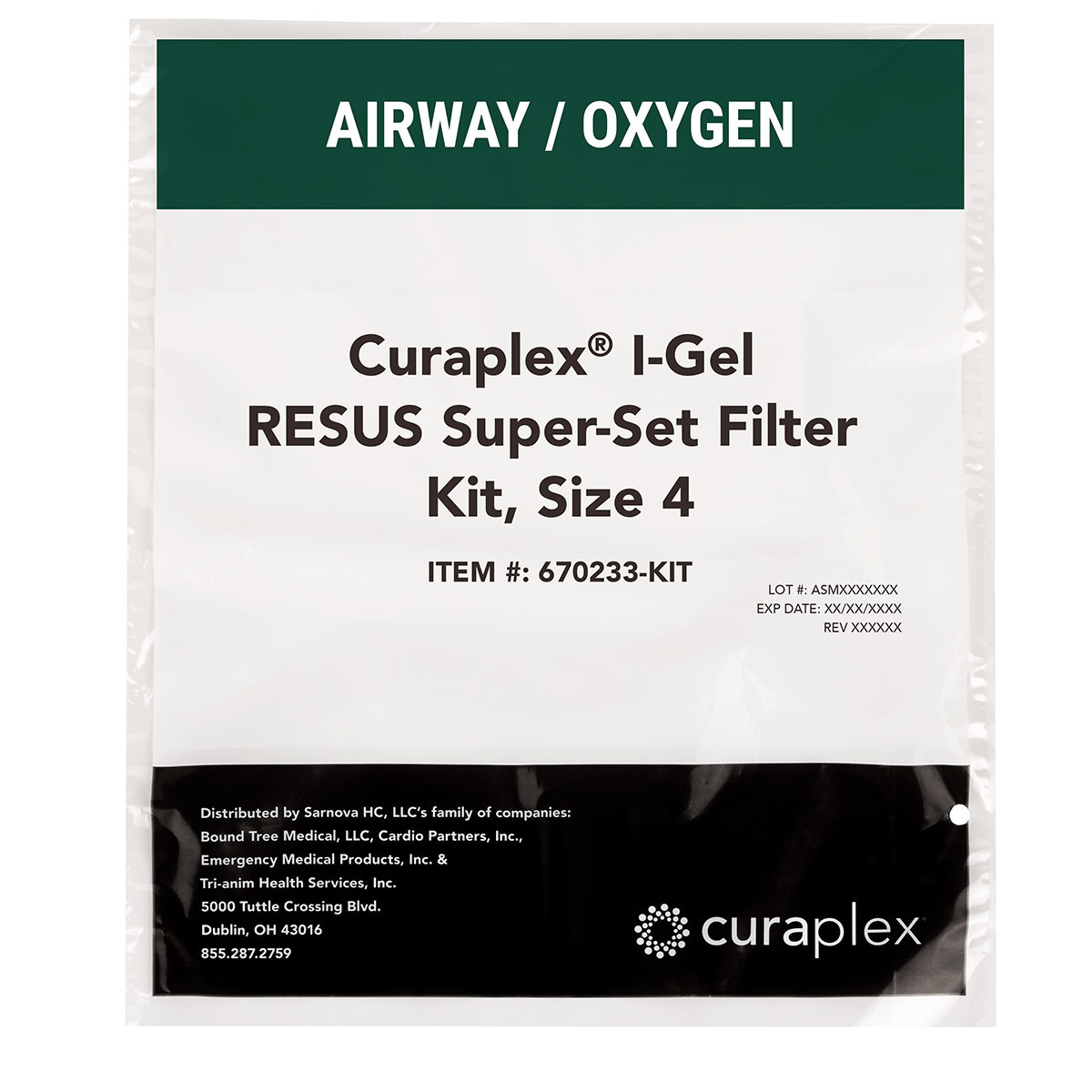 Curaplex® I-Gel RESUS Super-Set Filter Kits supplier in UAE