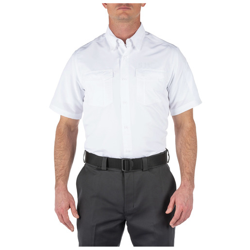 5.11® Men's Fast-Tac™ Short Sleeve Shirts, White