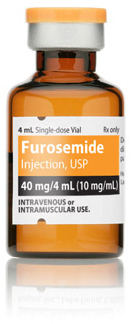 Furosemide, USP, Vial, 10mg/mL, 4mL