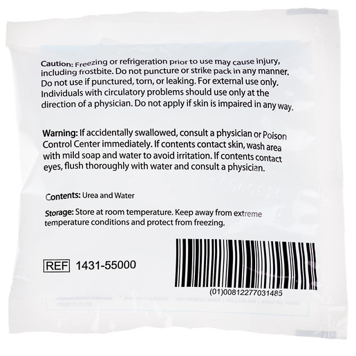 Cold pack outlet ingredients