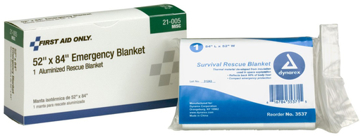 Thermal discount rescue blanket