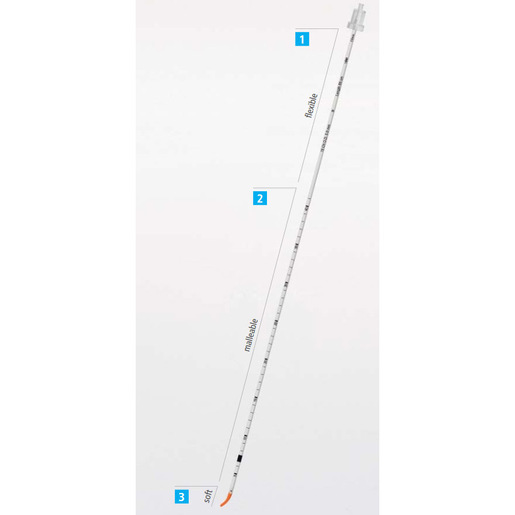 S-Guide Malleable Intubating Guide with O2 connector, 15FR