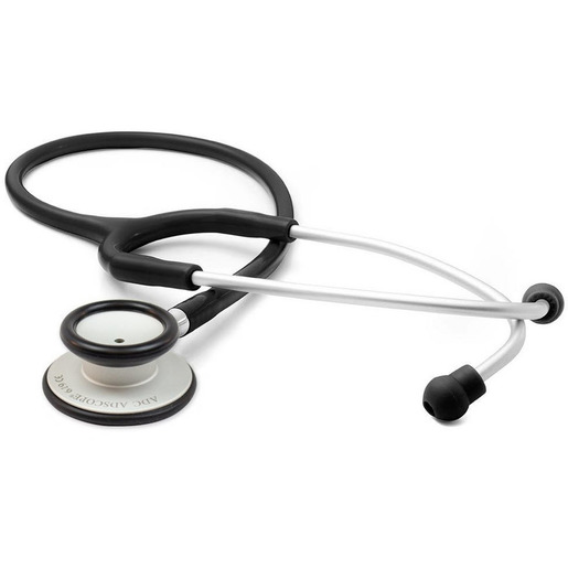 Adscope-Lite 619 Stethoscope, 30in L, Black