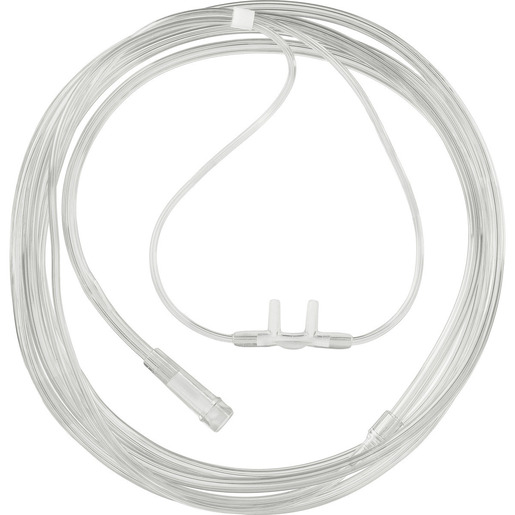 Curaplex<sup>®</sup> O2 Nasal Cannulas with Clear Flared Nasal Prongs, Conventional