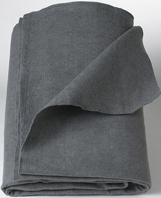 Curaplex<sup>®</sup> Grey Polyester Blanket, 40in x 80in