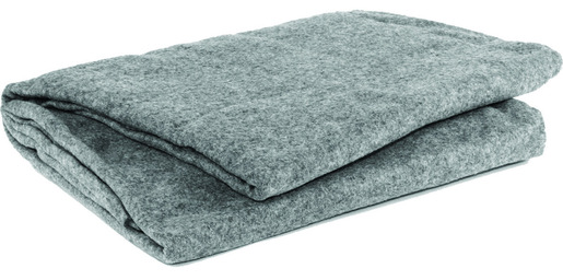 Curaplex<sup>®</sup> Grey Polyester Blanket, 66in x 90in