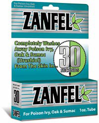 Zanfel<sup>™</sup> Wash for Poison Ivy, Oak and Sumac, 1oz Tube