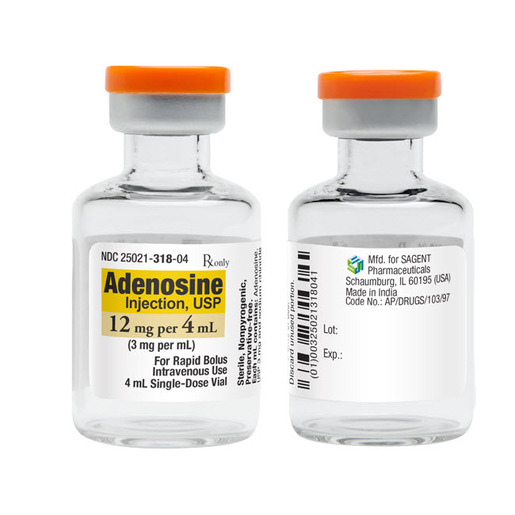 Adenosine, 3mg/mL, 4mL Vial | Emergency Medical Products