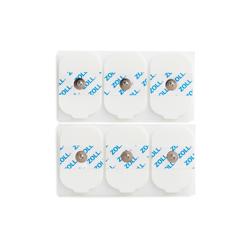 Zoll® ECG Rectangular Electrodes, 6 per pouch Emergency Medical Products