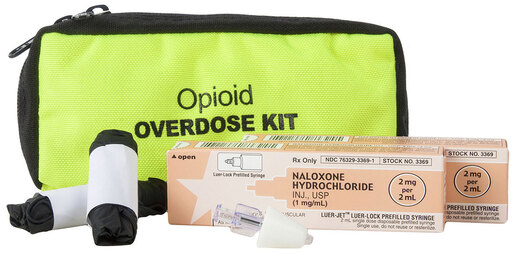 Curaplex<sup>®</sup> Opioid Overdose 2-Dose Kit, Safety Yellow