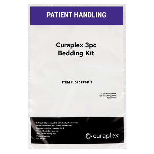 Curaplex® 3Piece Disposable Bedding Kit Emergency Medical Products