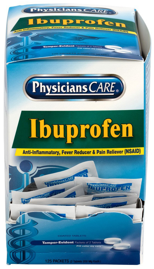 PhysiciansCare® Ibuprofen Pain Reliever Medication | Emergency Medical ...