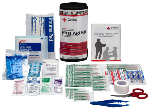 First Aid Only<sup>®</sup> Red Cross Deluxe Personal First Aid Kit, 66-piece