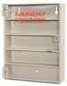 Bowman Epinephrine Injector Emergency Cabinet, 5-compartment