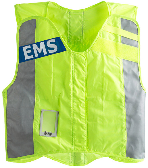 Statpacks G3 Fluorescent Basic Safety Vest with EMS Name Plate